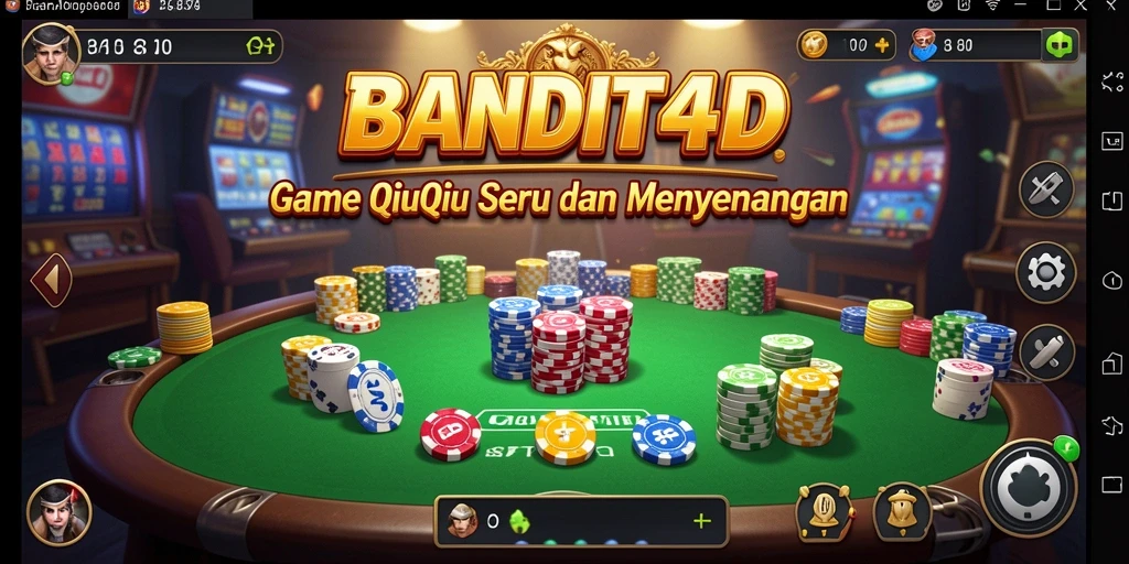 Screenshot gameplay QiuQiu BANDIT4D yang menarik.