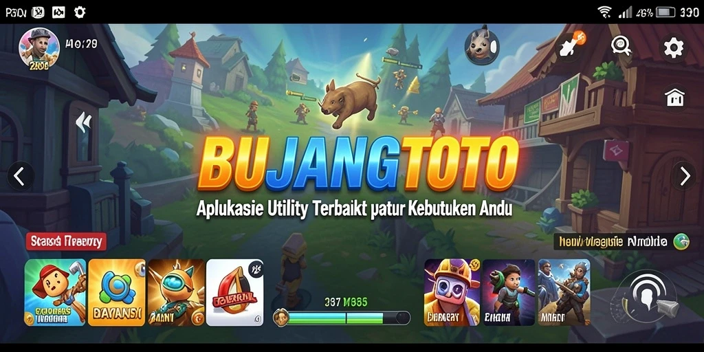 Tampilan antarmuka BUJANGTOTO yang sederhana dan fungsional.