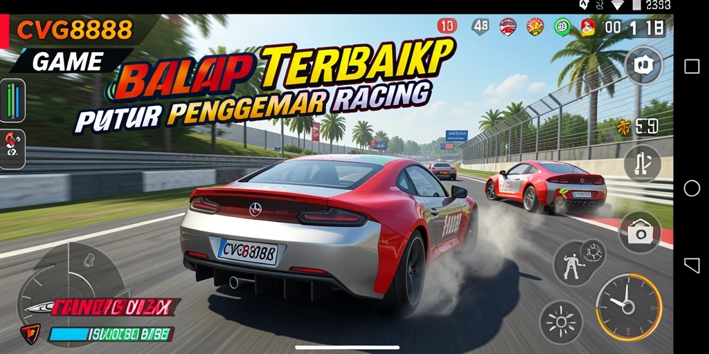 Tampilan gameplay seru dan grafis memukau di CVG8888.