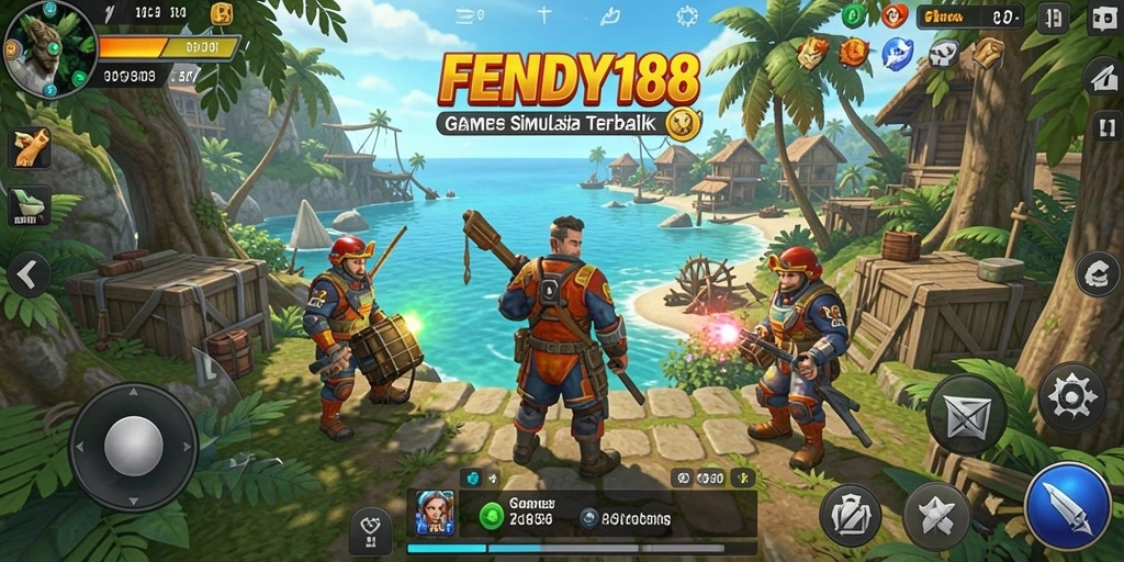 Screenshot dari gameplay yang menarik dan penuh warna di FENDY188.
