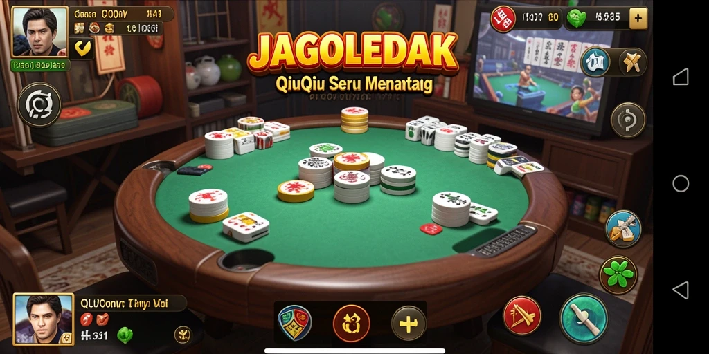 Gameplay QiuQiu yang menarik dan penuh strategi.