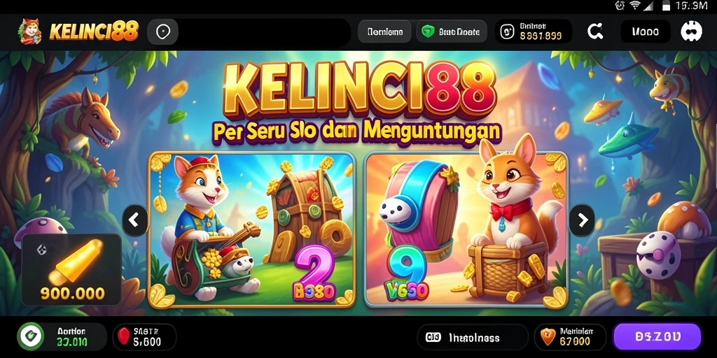 Menampilkan gameplay seru di KELINCI88 dengan berbagai fitur slot.