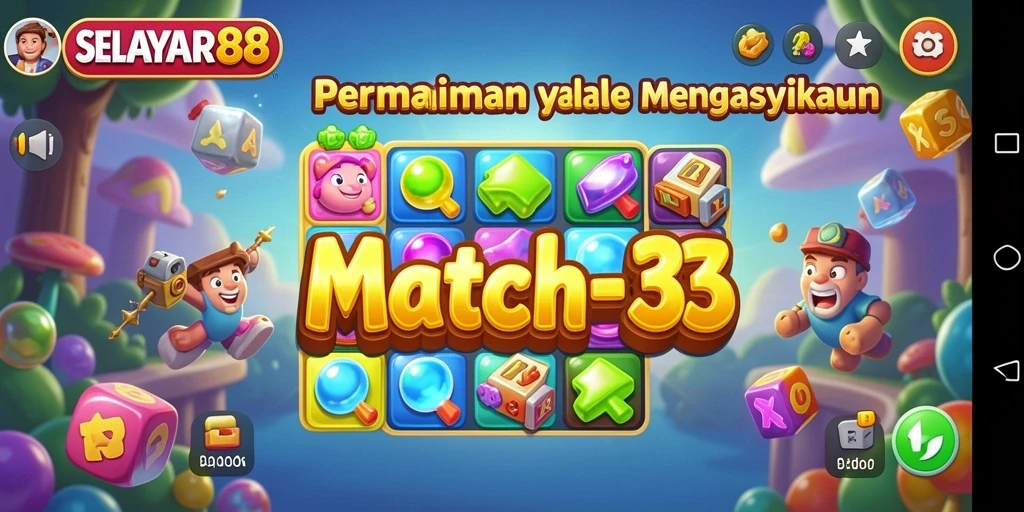 Tampilan seru dan penuh warna dari gameplay SELAYAR88.