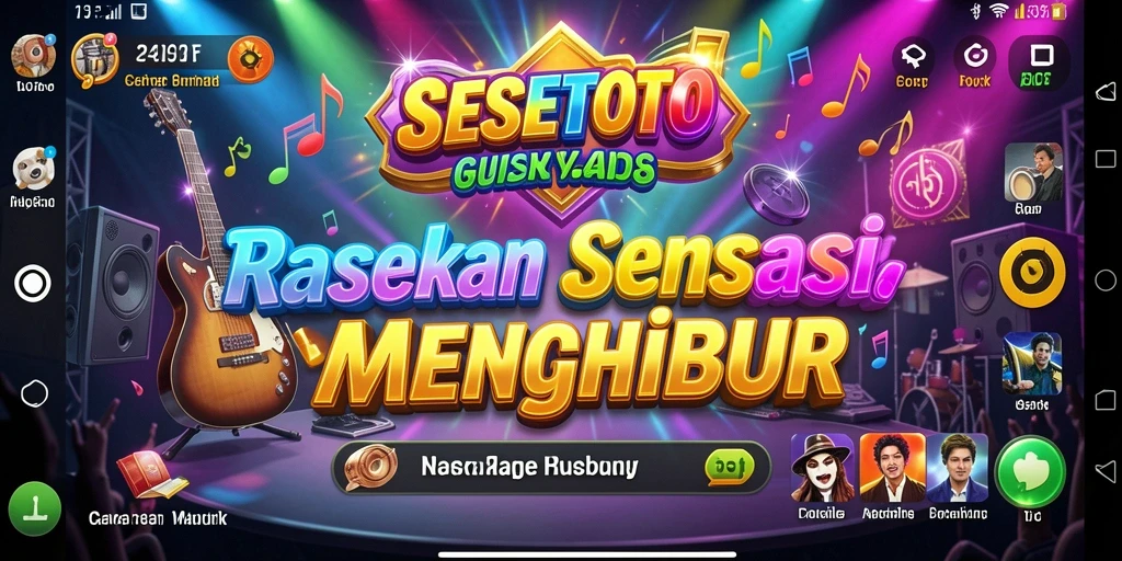 Tampilan gameplay SESETOTO yang seru dan interaktif.