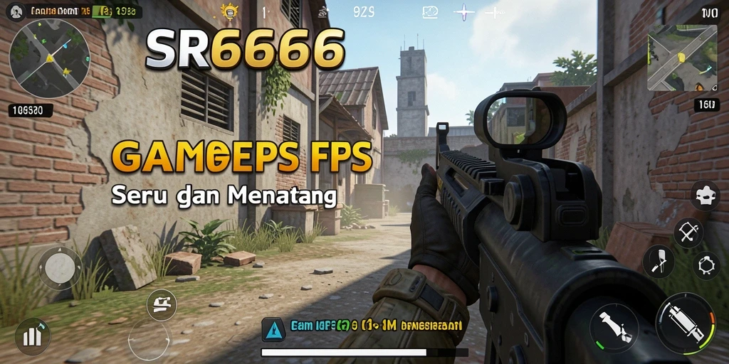 Tangkapan layar menunjukkan aksi seru dalam gameplay SR6666.